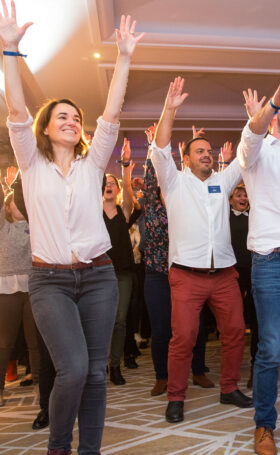 Team building musical Body percussion : votre corps est un instrument Team building musical Body percussion : votre corps est un instrument